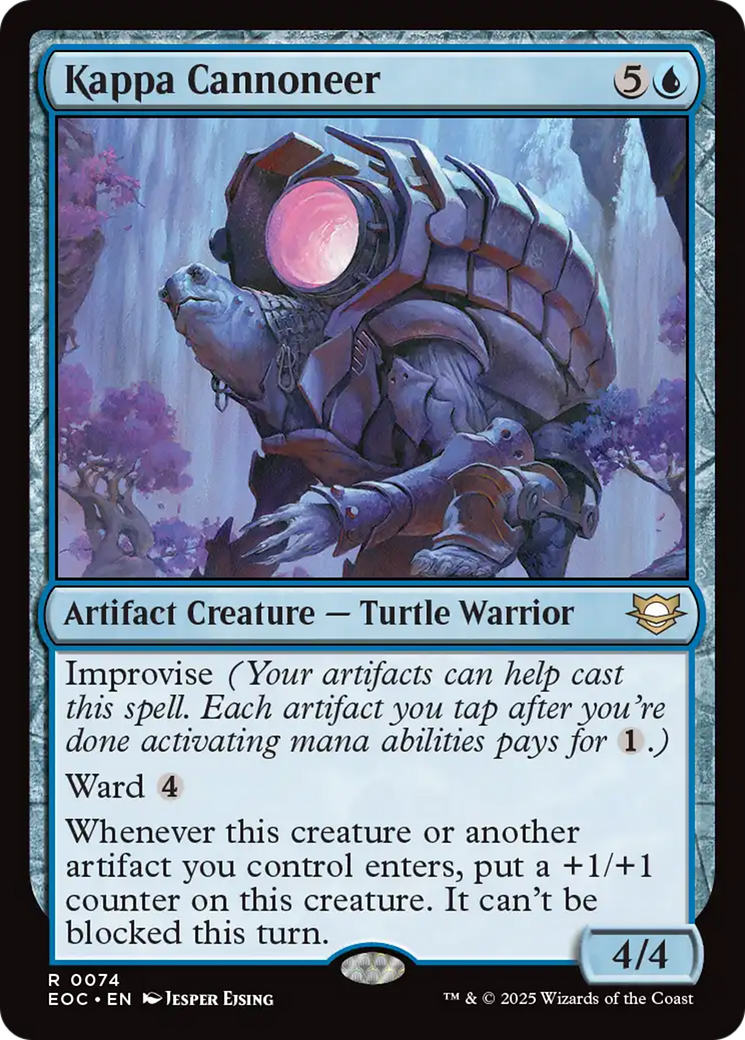 Canhoneiro Kappa / Kappa Cannoneer - Magic: The Gathering - MoxLand