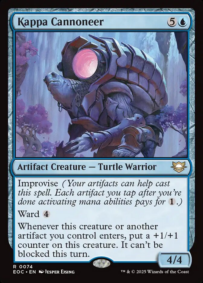 Canhoneiro Kappa / Kappa Cannoneer - Magic: The Gathering - MoxLand