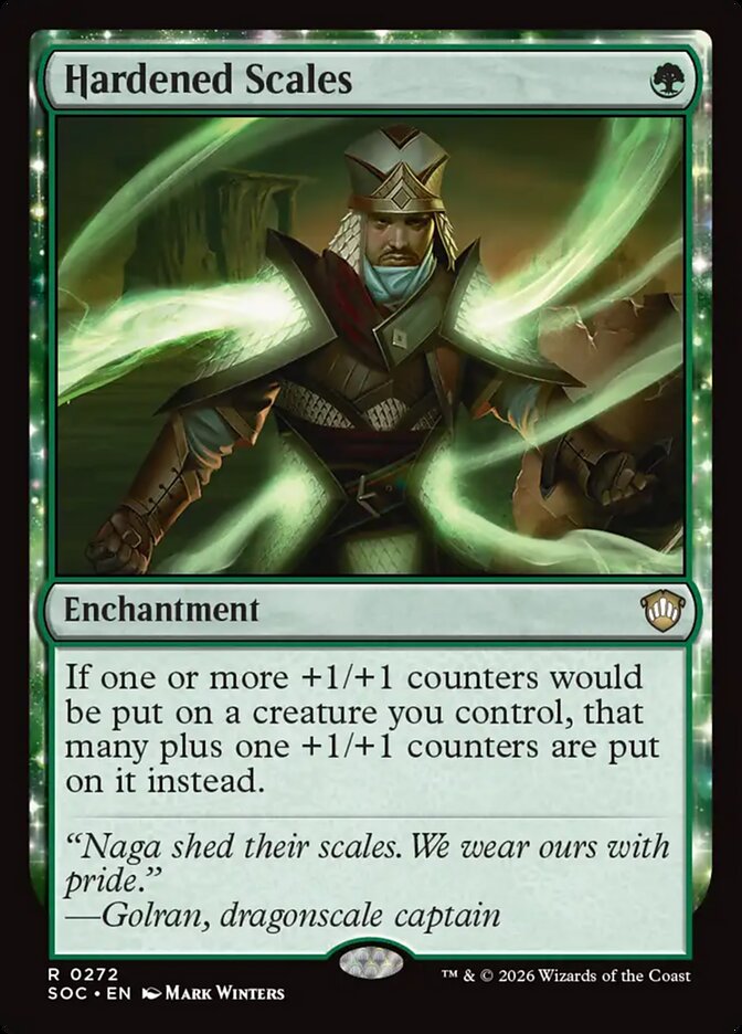 Escamas Endurecidas / Hardened Scales - Magic: The Gathering - MoxLand