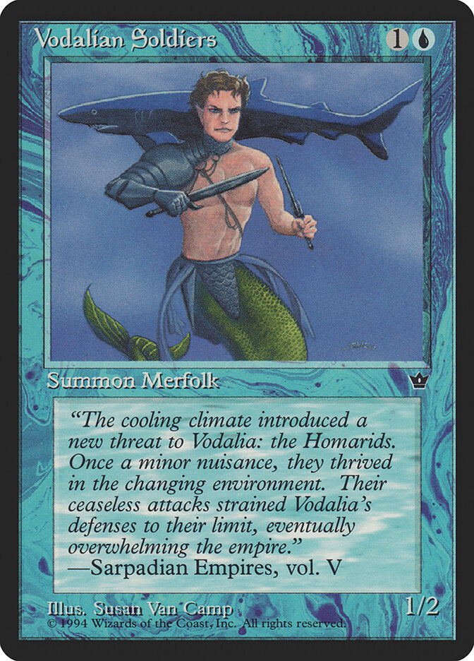 Soldados Vodalianos / Vodalian Soldiers - Magic: The Gathering - MoxLand
