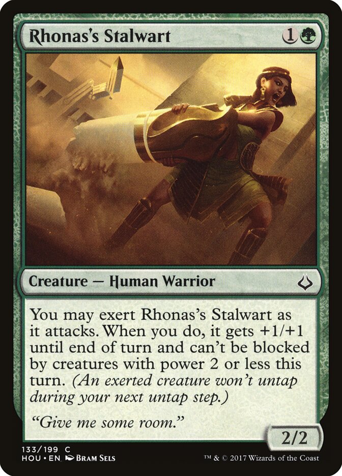 Destemida de Rhonas / Rhonas's Stalwart - Magic: The Gathering - MoxLand