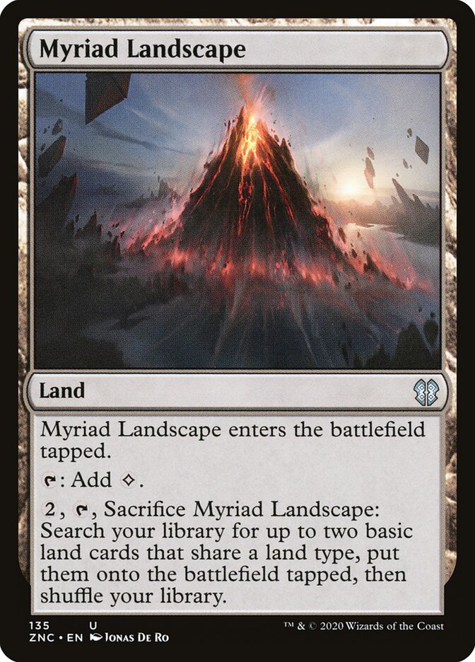 Paisagem Infinita / Myriad Landscape - Magic: The Gathering - MoxLand