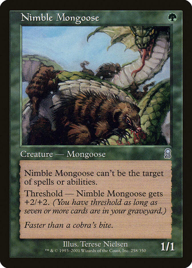 Mangusto Ágil / Nimble Mongoose - Magic: The Gathering - MoxLand