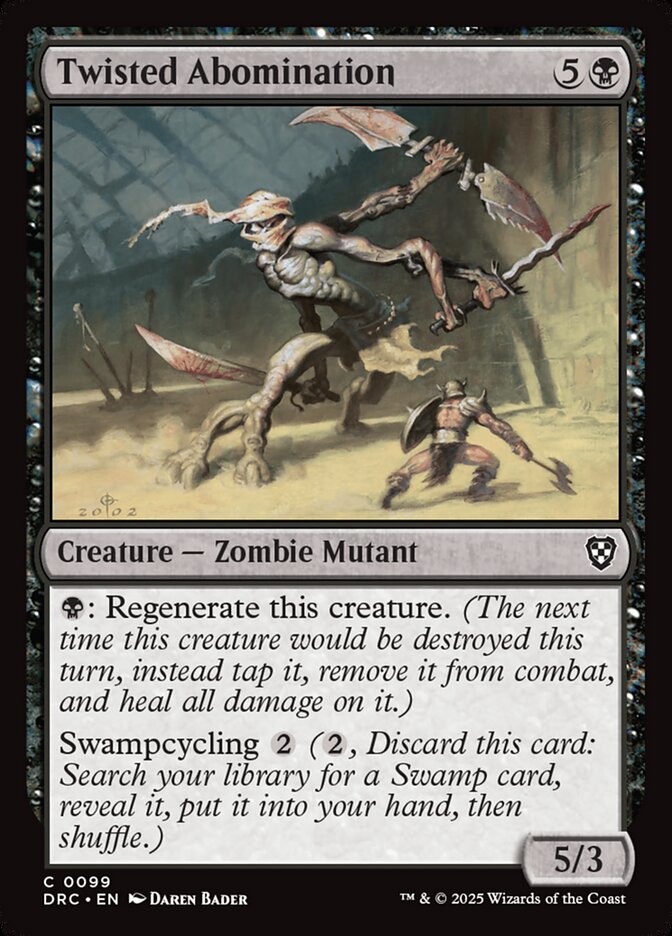 Abominação Distorcida / Twisted Abomination - Magic: The Gathering - MoxLand
