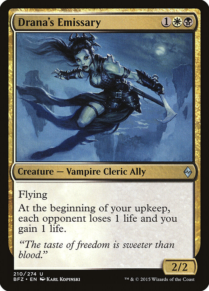 Emissário de Drana / Drana's Emissary - Magic: The Gathering - MoxLand