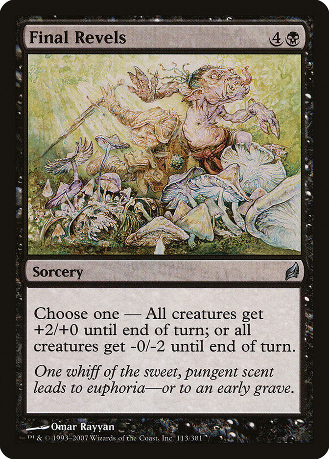 Últimas Alegrias / Final Revels - Magic: The Gathering - MoxLand