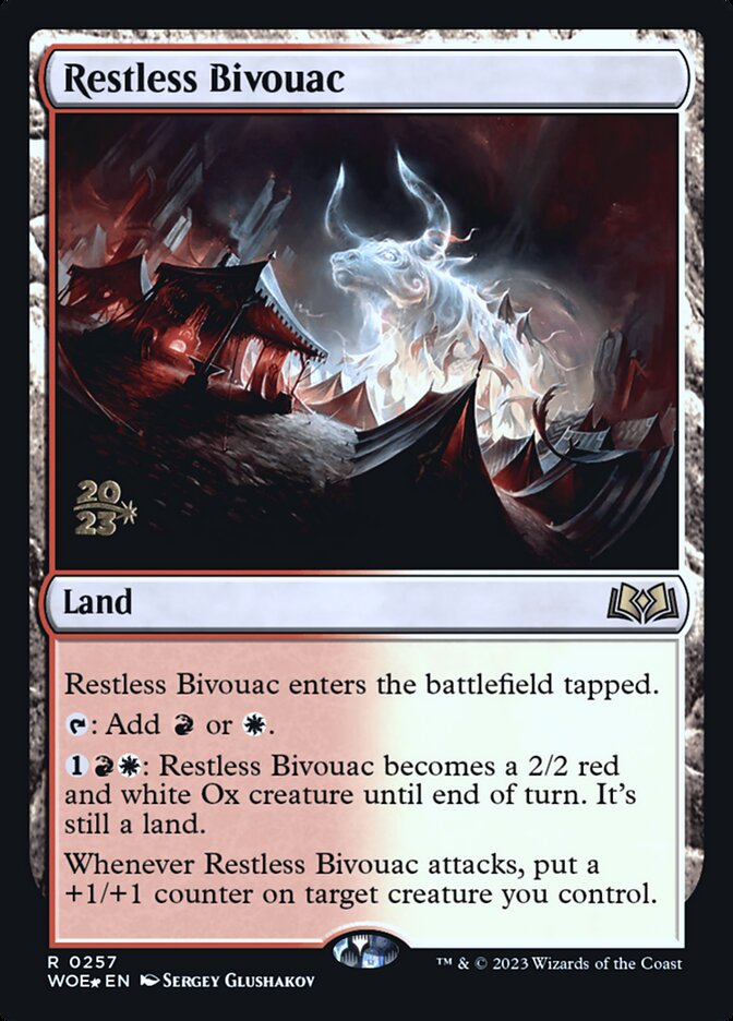 Bivaque Inquieto / Restless Bivouac - Magic: The Gathering - MoxLand