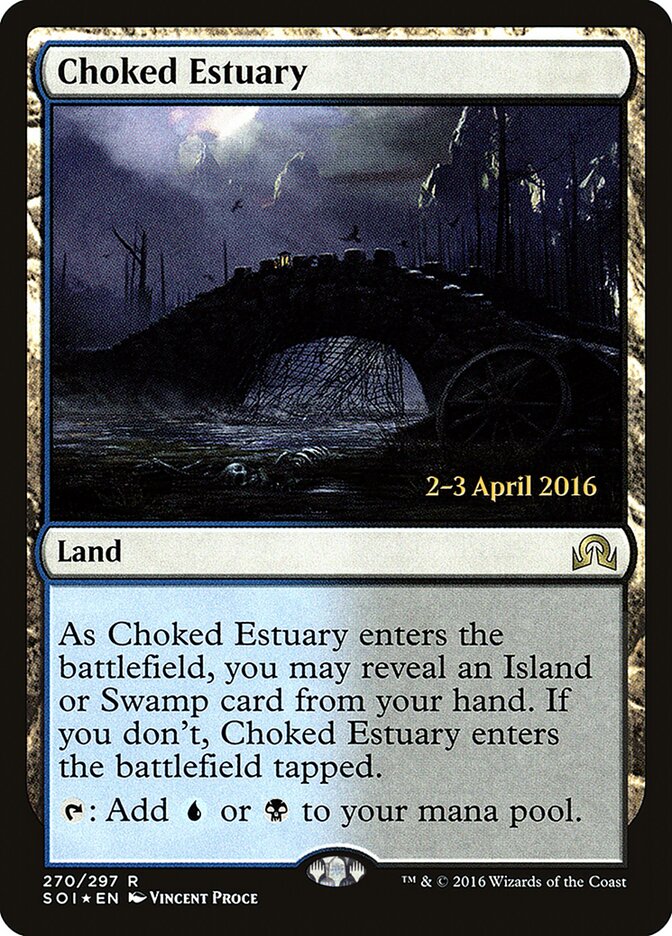 Estuário Estrangulado / Choked Estuary - Magic: The Gathering - MoxLand