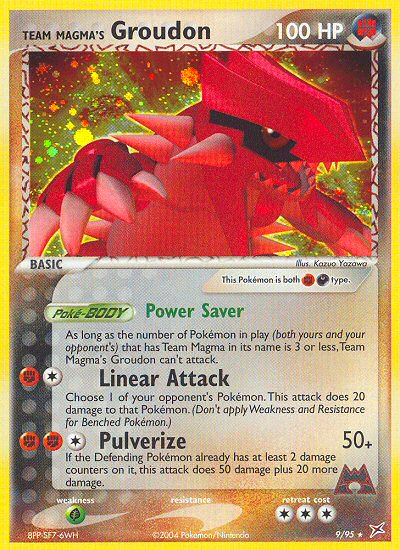 Team Magma's Groudon - MoxLand - MoxLand