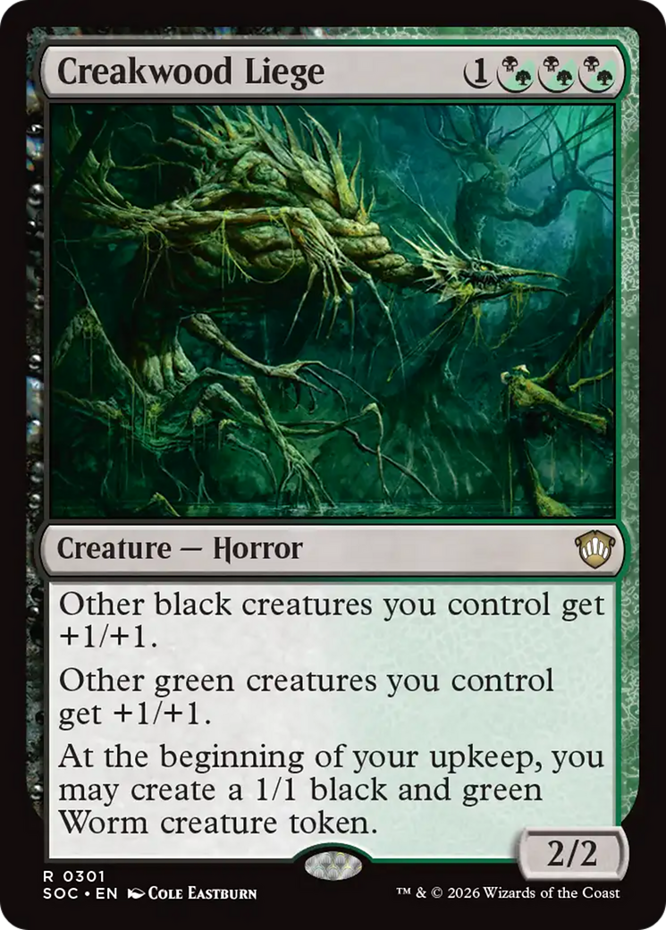 Soberano de Bosque Rangente / Creakwood Liege - Magic: The Gathering - MoxLand