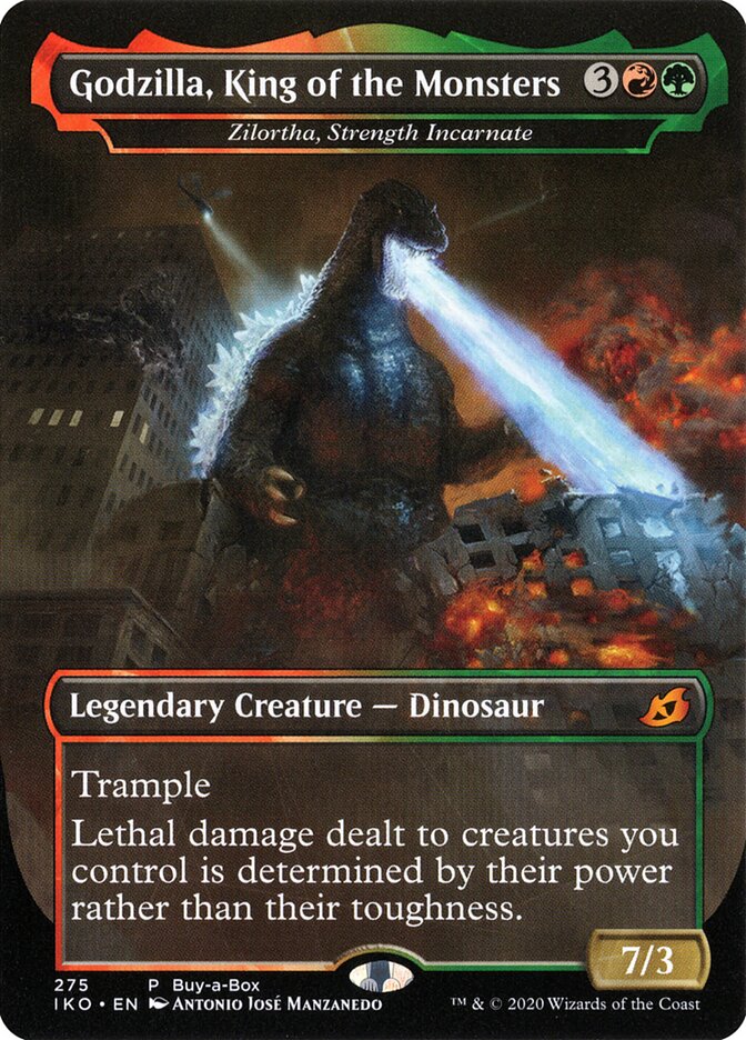 Godzilla, Rei dos Monstros / Godzilla, King of the Monsters - Magic: The Gathering - MoxLand