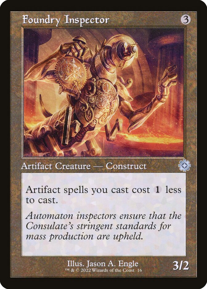 Inspetor da Fundição / Foundry Inspector - Magic: The Gathering - MoxLand