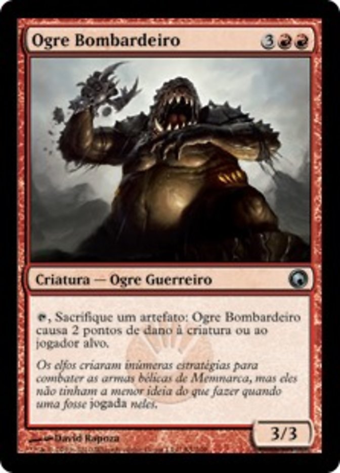 Ogre Bombardeiro / Barrage Ogre - Magic: The Gathering - MoxLand