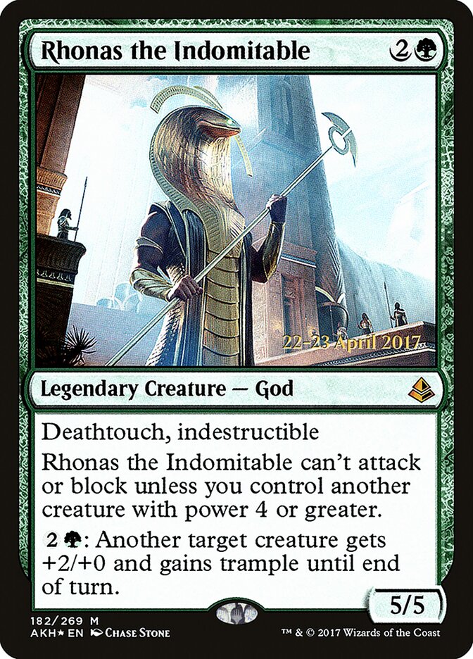 Rhonas, o Indômito / Rhonas the Indomitable - Magic: The Gathering - MoxLand