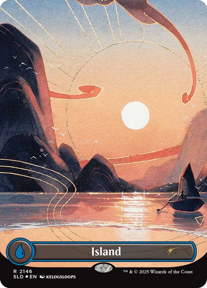 Ilha / Island - Magic: The Gathering - MoxLand
