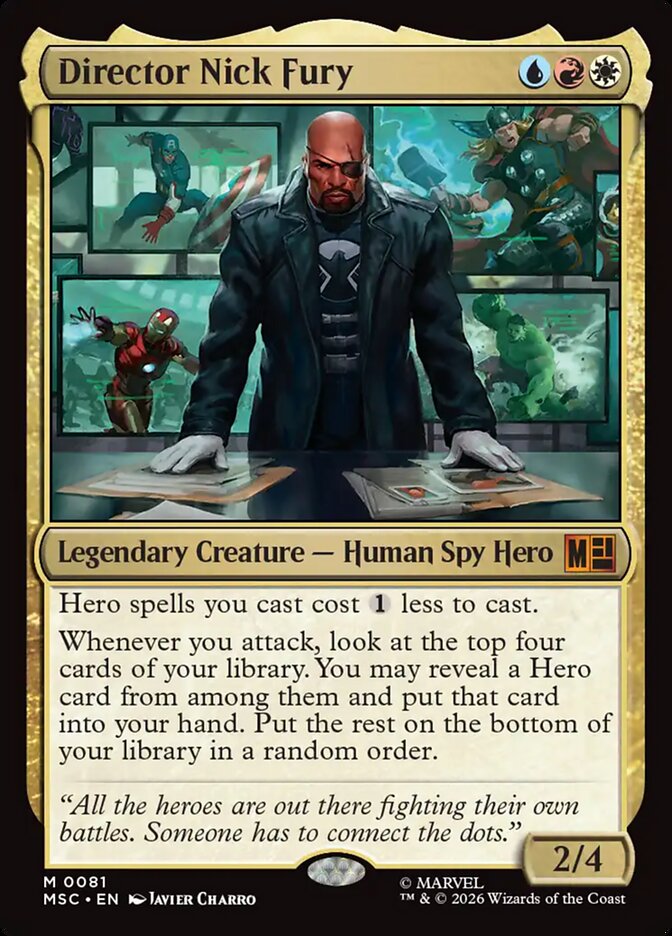 Director Nick Fury - Magic: The Gathering - MoxLand