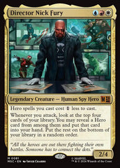 Director Nick Fury - Magic: The Gathering - MoxLand