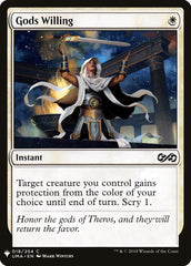 Vontade dos Deuses / Gods Willing - Magic: The Gathering - MoxLand