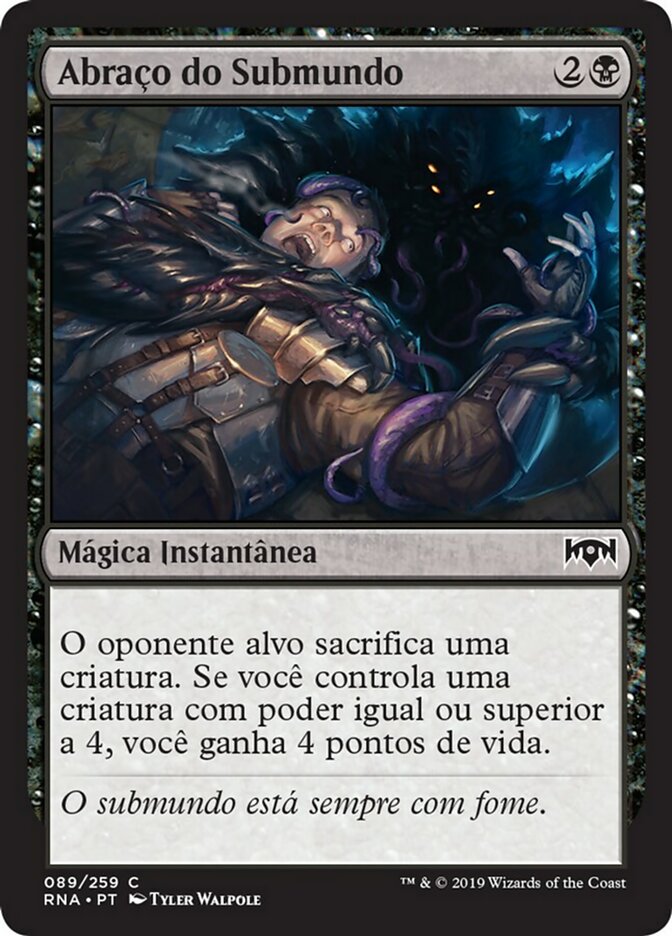 Abraço do Submundo / Undercity's Embrace - Magic: The Gathering - MoxLand