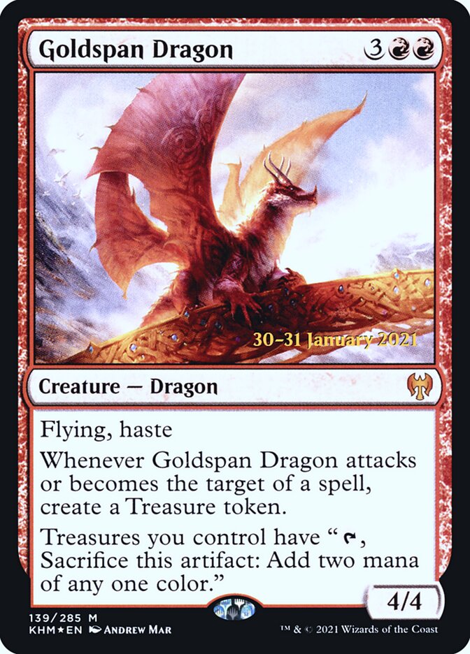 Dragão da Ponte Dourada / Goldspan Dragon - Magic: The Gathering - MoxLand