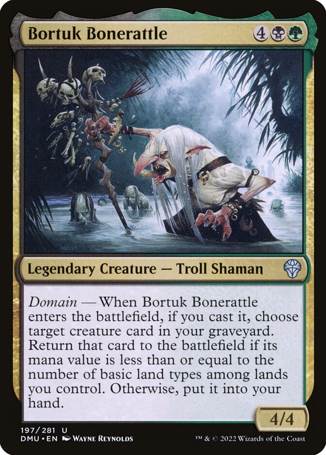 Bortuk Chocalho de Ossos / Bortuk Bonerattle - Magic: The Gathering - MoxLand