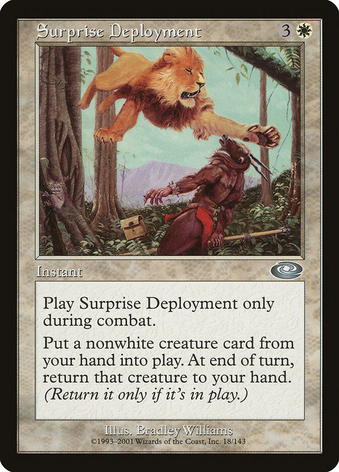 Posição Surpresa / Surprise Deployment - Magic: The Gathering - MoxLand