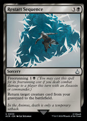 Restart Sequence - Magic: The Gathering - MoxLand