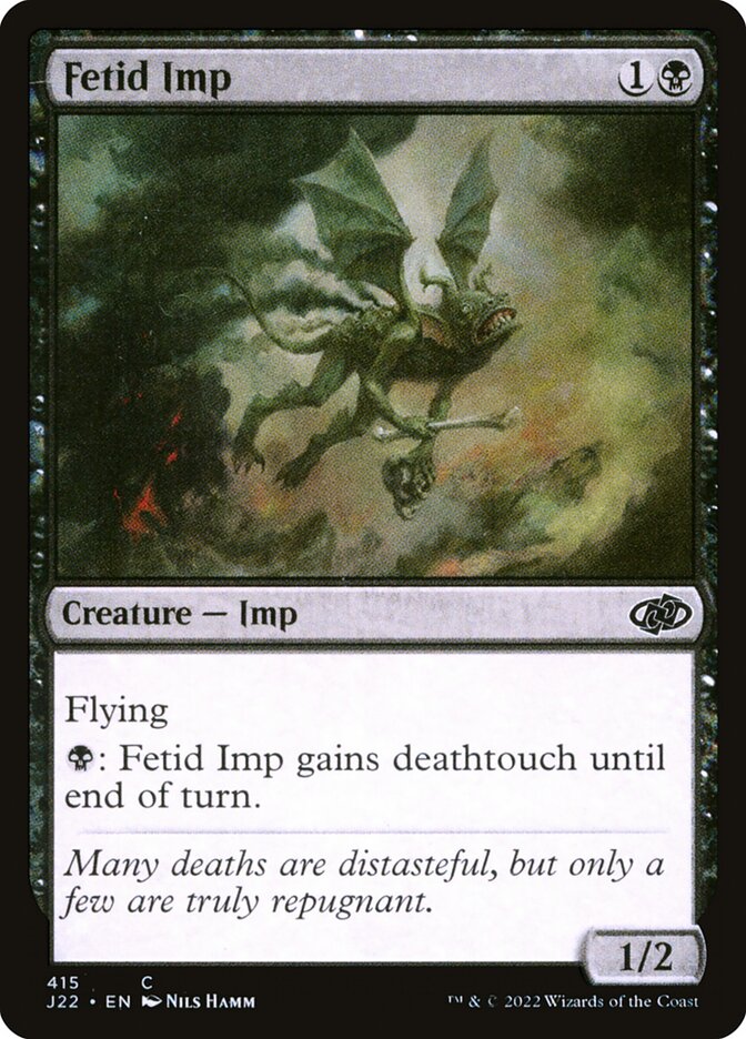 Diabrete Fedido / Fetid Imp - Magic: The Gathering - MoxLand