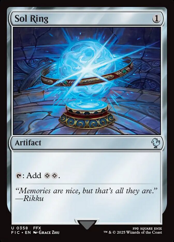 Anel Solar / Sol Ring - Magic: The Gathering - MoxLand