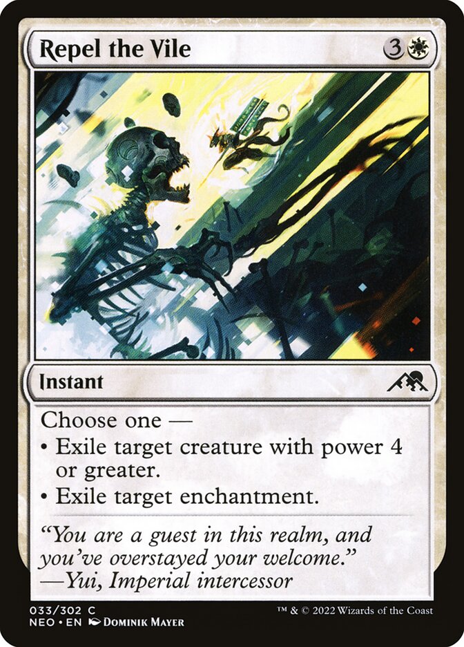 Repelir o Vil / Repel the Vile - Magic: The Gathering - MoxLand
