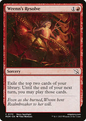Determinação de Wrenn / Wrenn's Resolve - Magic: The Gathering - MoxLand