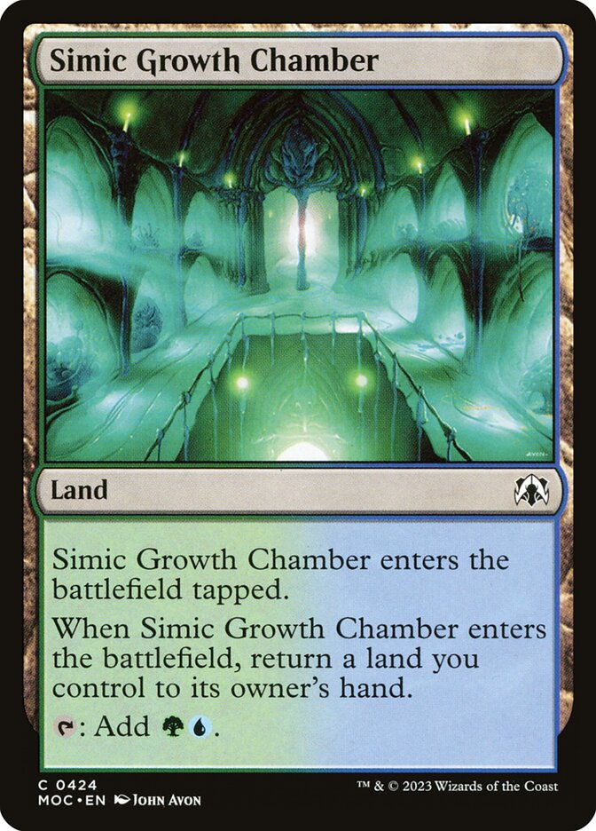 Câmara de Crescimento Simic / Simic Growth Chamber - Magic: The Gathering - MoxLand