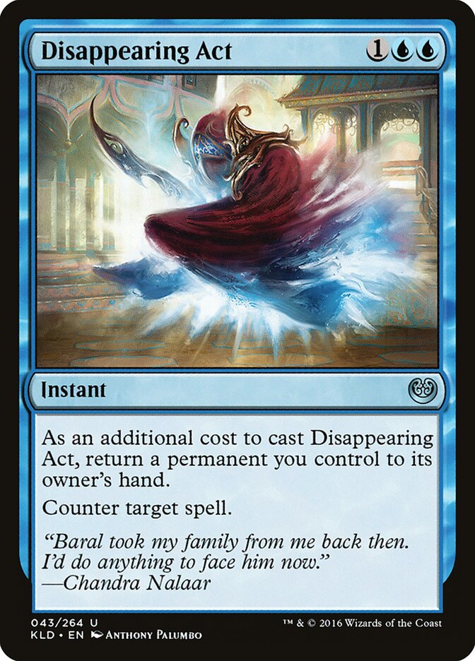 Truque de Desaparecimento / Disappearing Act - Magic: The Gathering - MoxLand
