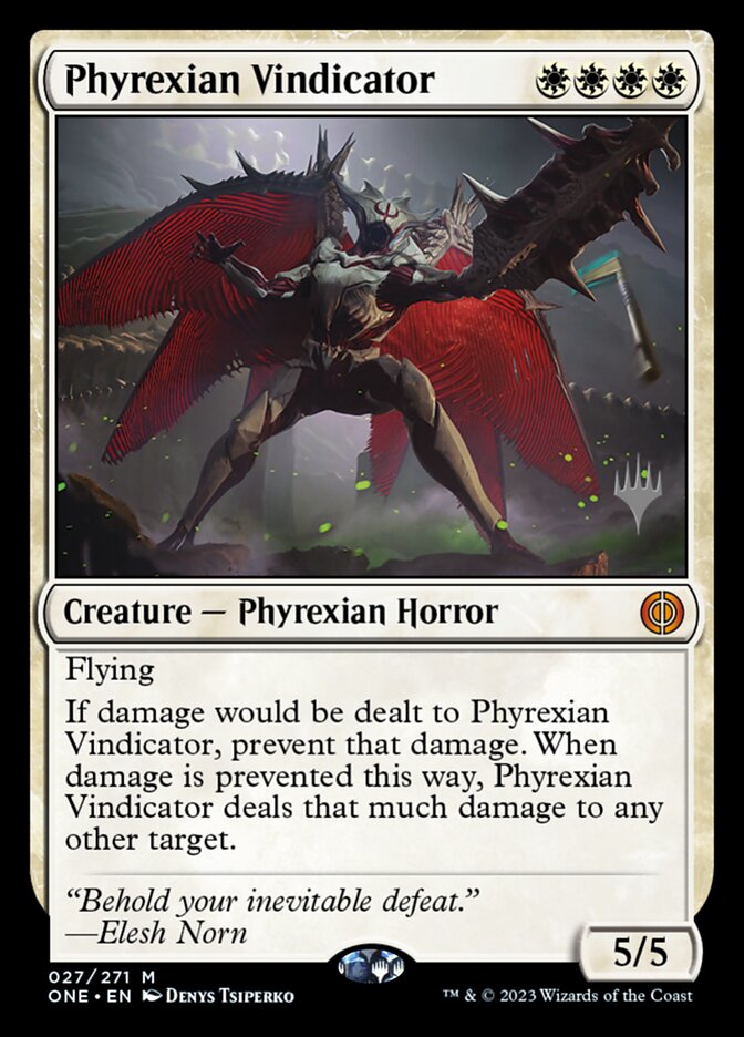 Vingadora Phyrexiana / Phyrexian Vindicator - Magic: The Gathering - MoxLand