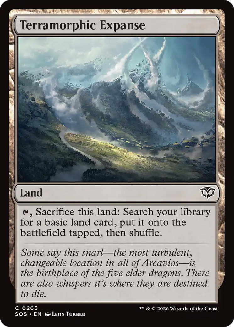 Vastidão Morfoterrena / Terramorphic Expanse - Magic: The Gathering - MoxLand