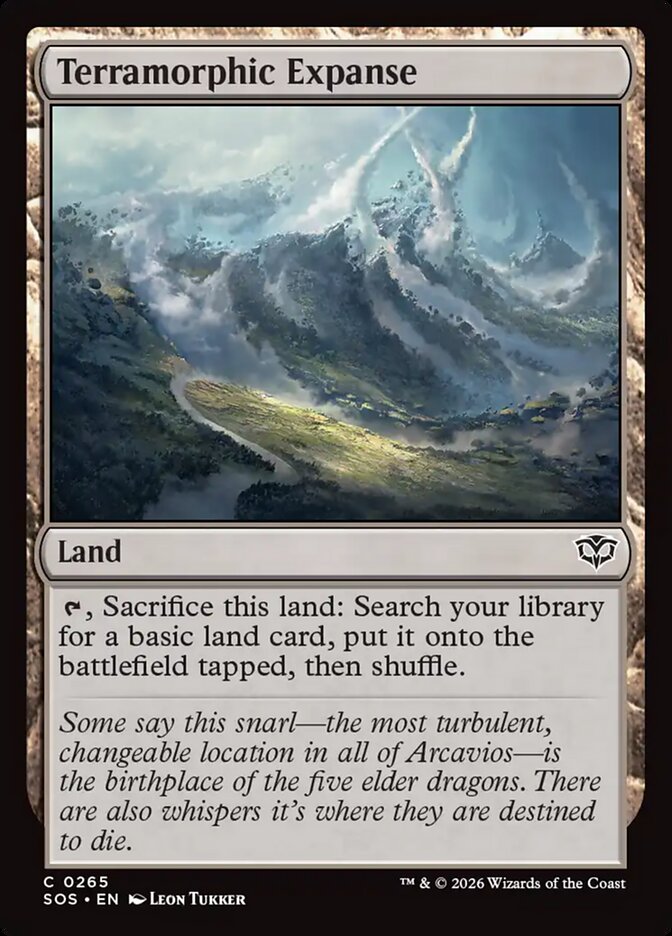 Vastidão Morfoterrena / Terramorphic Expanse - Magic: The Gathering - MoxLand