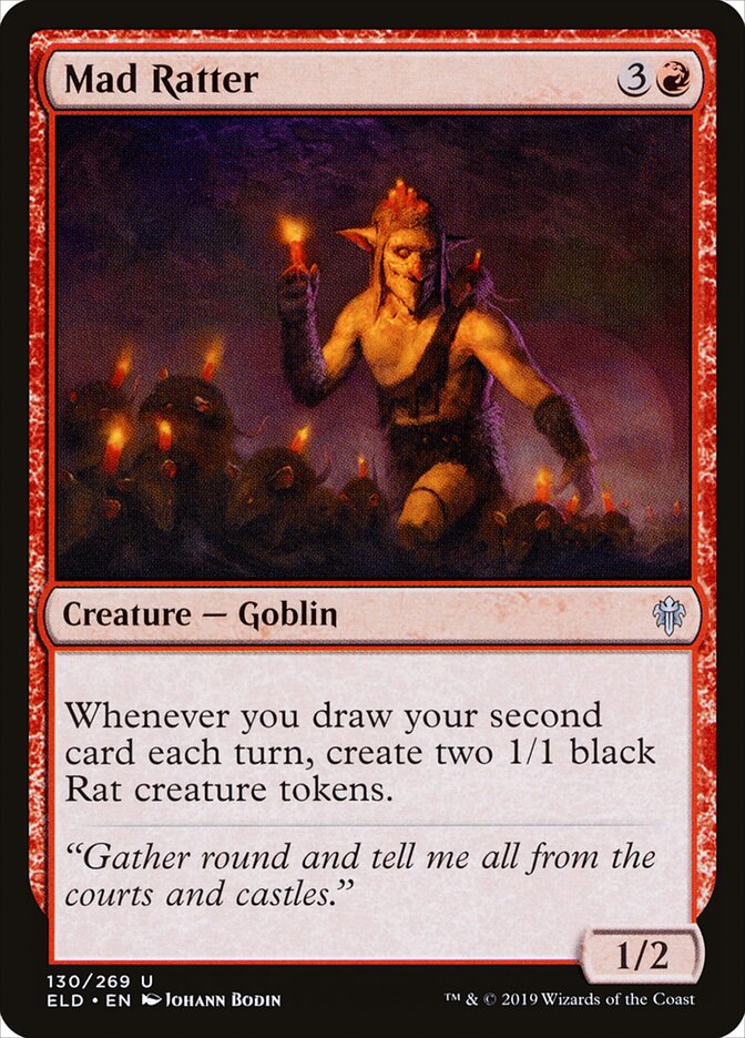 Rateiro Louco / Mad Ratter - Magic: The Gathering - MoxLand