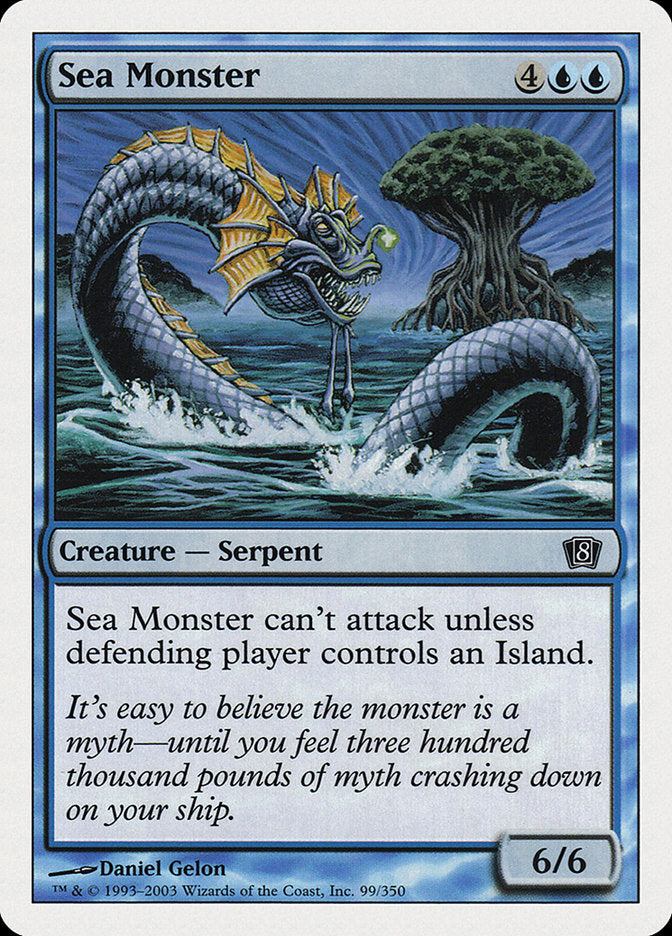 Monstro Marinho / Sea Monster - Magic: The Gathering - MoxLand