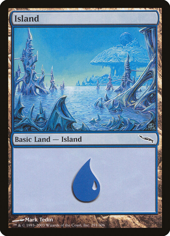 Ilha / Island - Magic: The Gathering - MoxLand