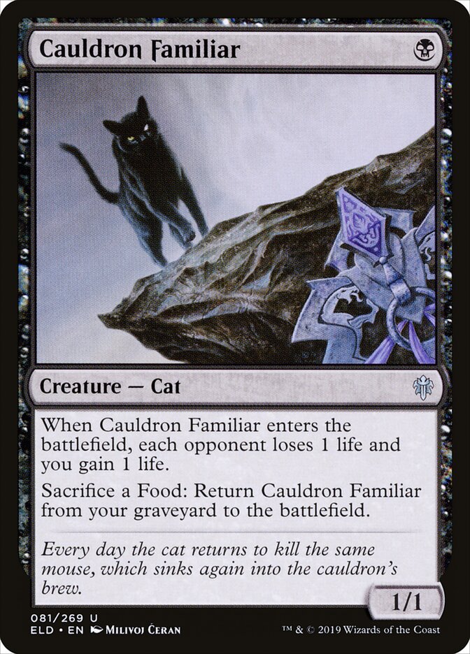 Familiar do Caldeirão / Cauldron Familiar - Magic: The Gathering - MoxLand