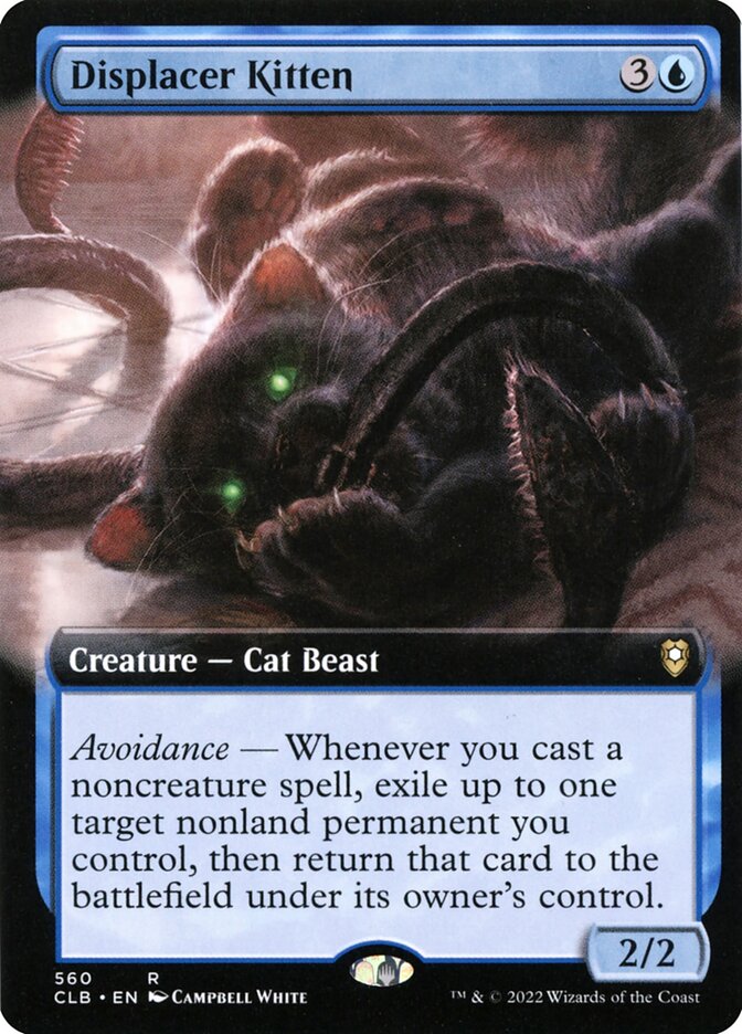 Gatinha Deslocadora / Displacer Kitten - Magic: The Gathering - MoxLand
