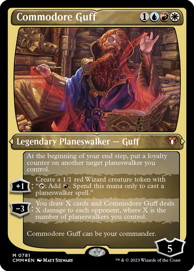 Commodore Guff - Magic: The Gathering - MoxLand