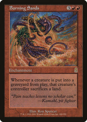 Areias Escaldantes / Burning Sands - Magic: The Gathering - MoxLand