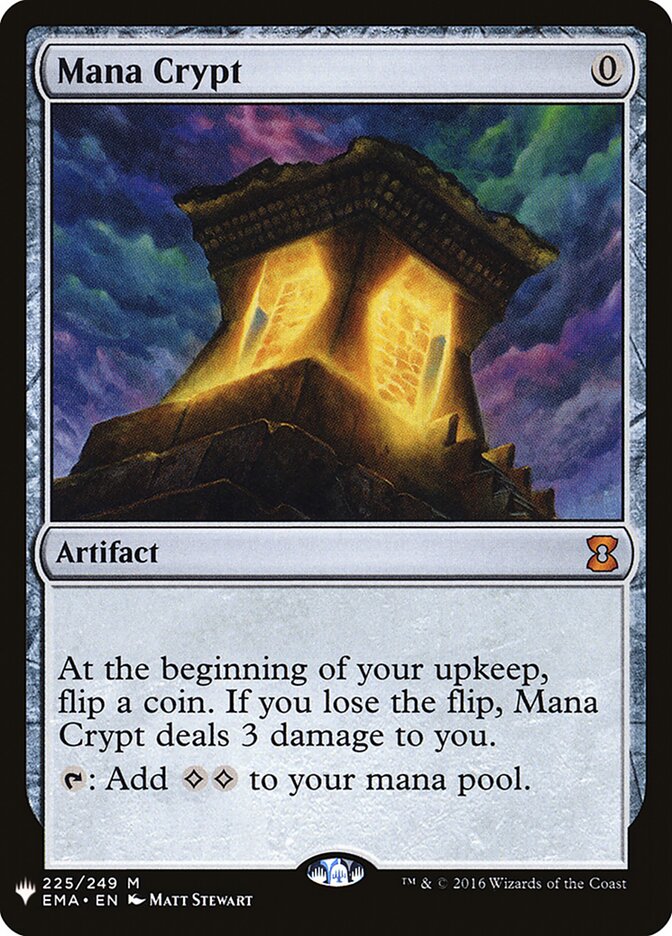 Mana Crypt - Magic: The Gathering - MoxLand