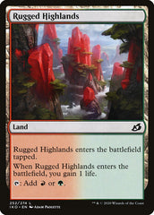 Planalto Acidentado / Rugged Highlands - Magic: The Gathering - MoxLand