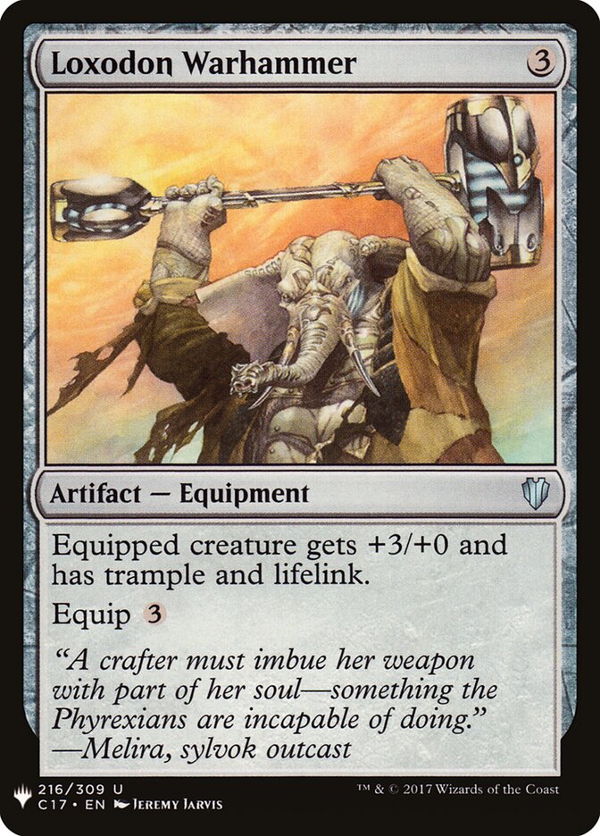 Martelo de Batalha dos Loxodontes / Loxodon Warhammer - Magic: The Gathering - MoxLand