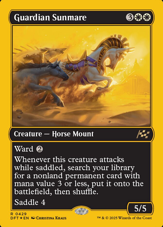 Égua-solar Guardiã / Guardian Sunmare - Magic: The Gathering - MoxLand