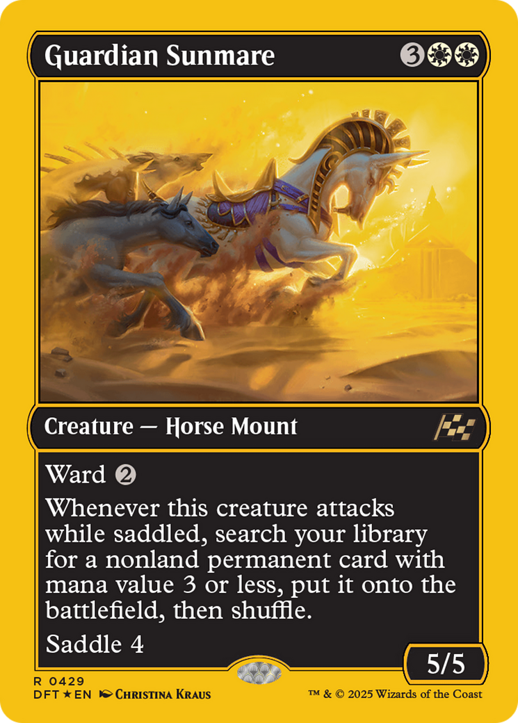 Égua-solar Guardiã / Guardian Sunmare - Magic: The Gathering - MoxLand