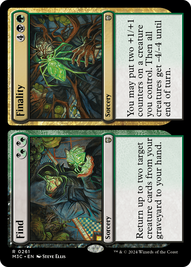Sentir / Sentido / Find / Finality - Magic: The Gathering - MoxLand
