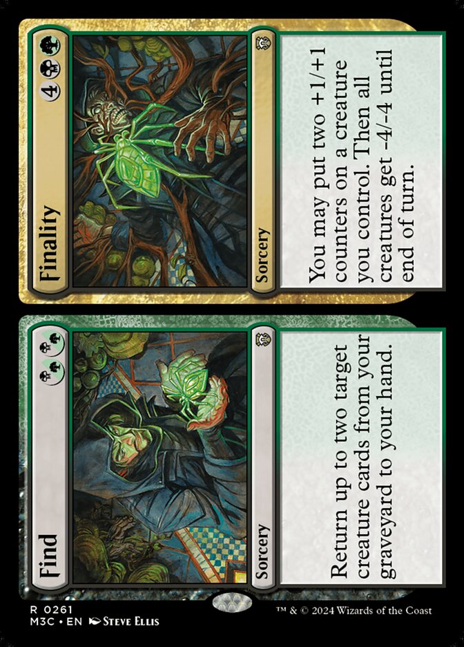Sentir / Sentido / Find / Finality - Magic: The Gathering - MoxLand